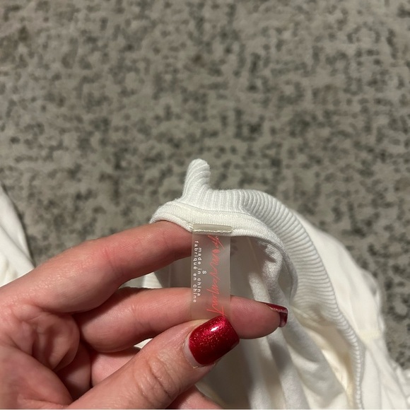 FP Movement By Free People White Runner Up Long Sleeve in Sail Size Small - Picture 7 of 10